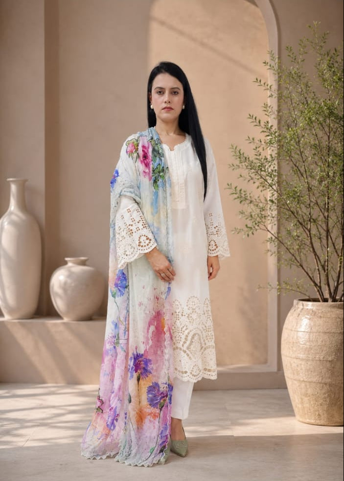 Luxury lawn chiknkari