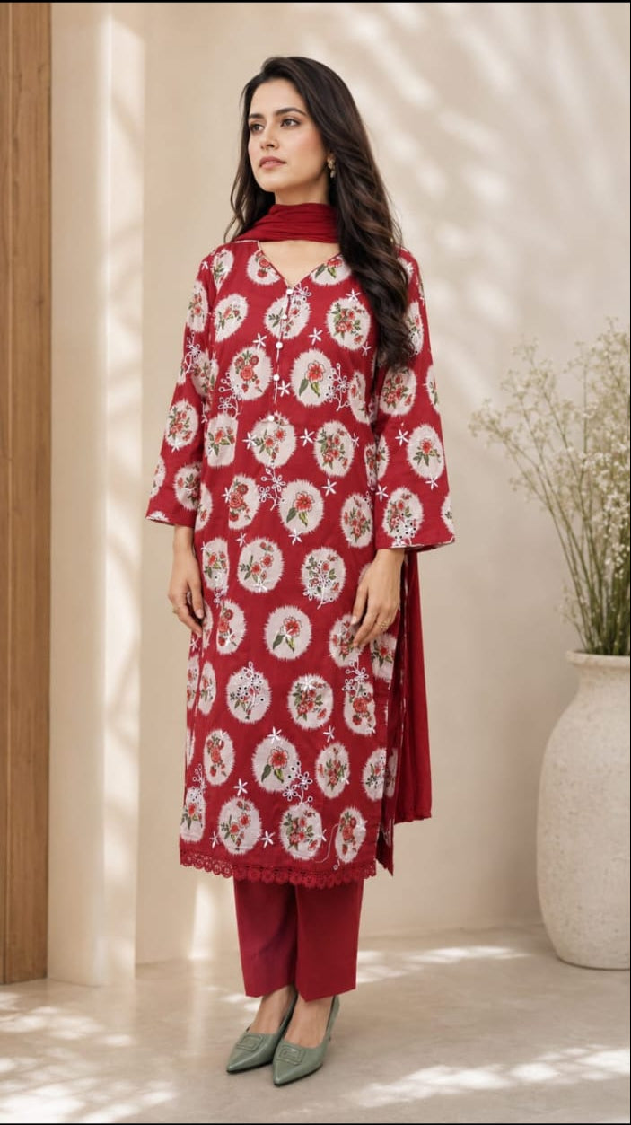 Lawn Chiknkari