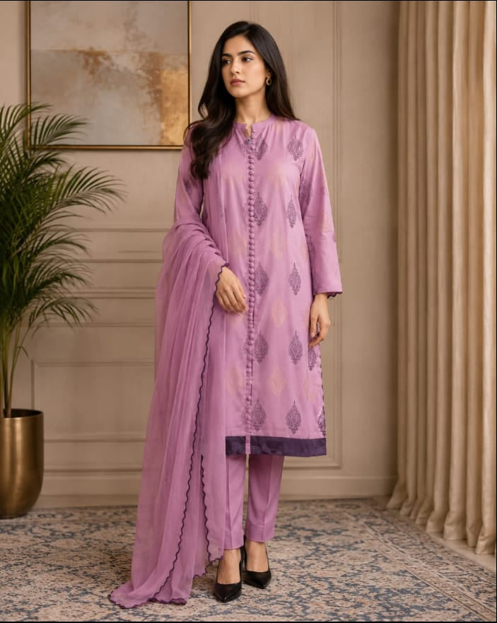 Doria Lawn Jacquard