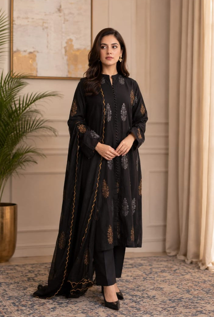 Doria Lawn Jacquard